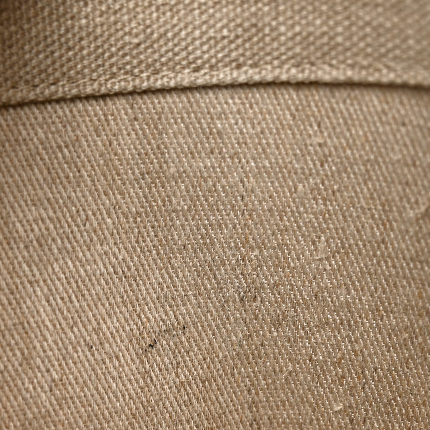 Chloe Linen Calfskin Medium Woody Ribbon Tote White Brown 10 of 10