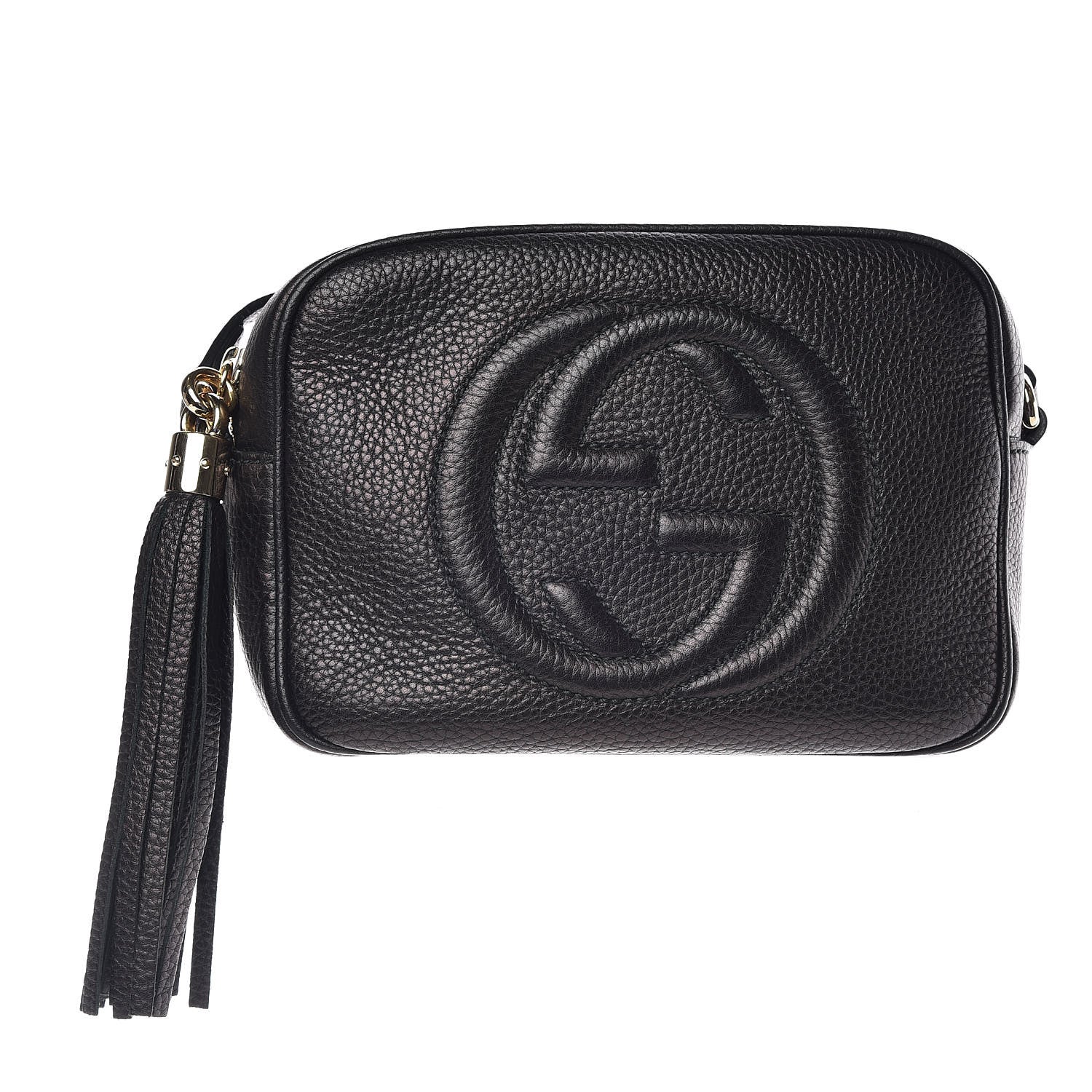 Gucci Pebbled Calfskin Small Soho Disco Bag Black 1 of 9