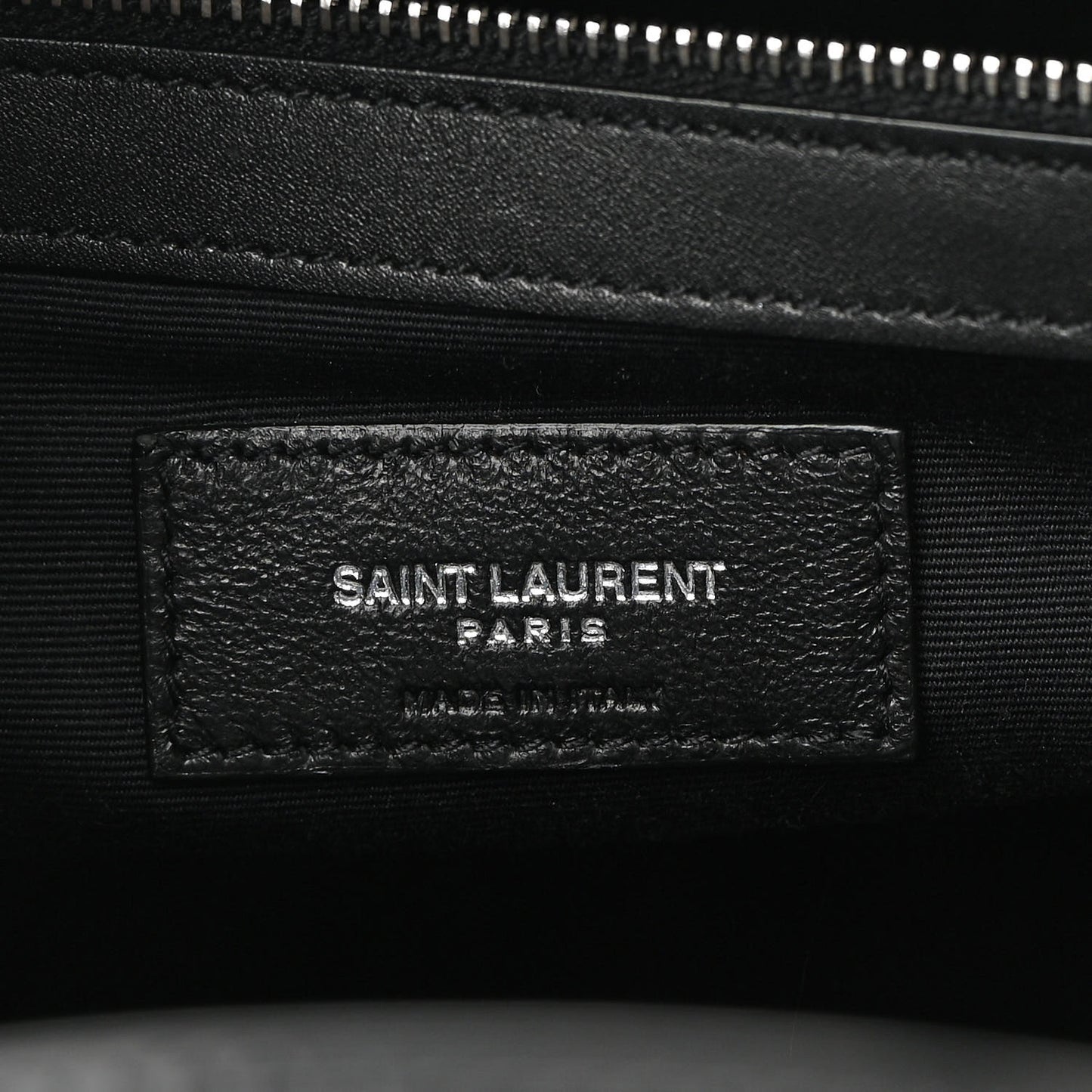 Patent Small Manhattan Shopper Tote Black