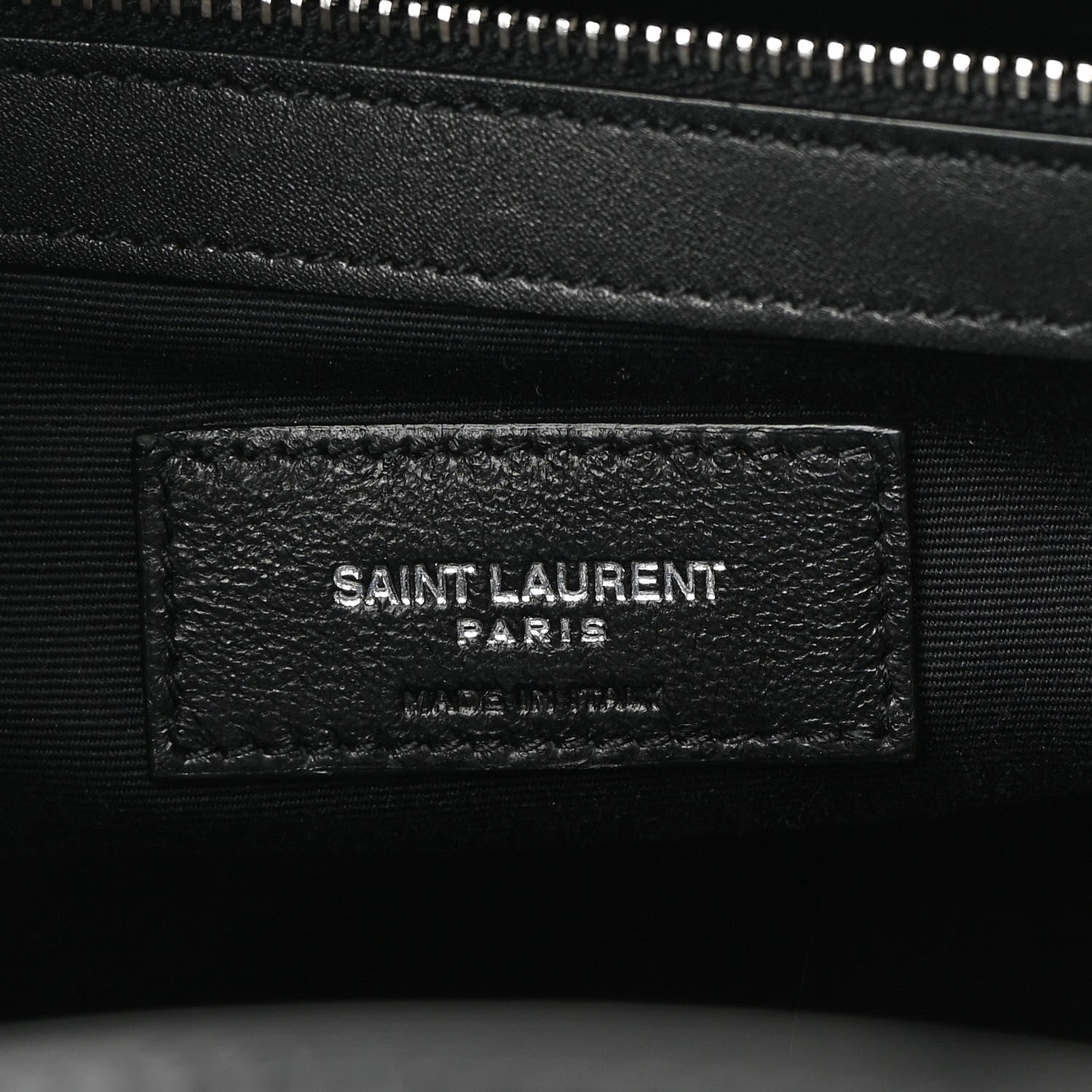 Saint Laurent Patent Small Manhattan Shopper Tote Black 5 of 9