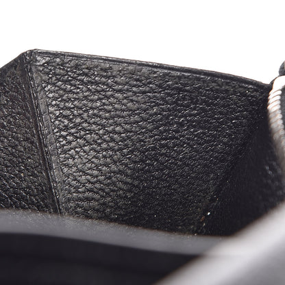 Hermes Lizard Bearn Gusset Wallet Black 7 of 14