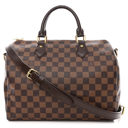 Louis Vuitton Damier Ebene Speedy Bandouliere 30 1 of 11