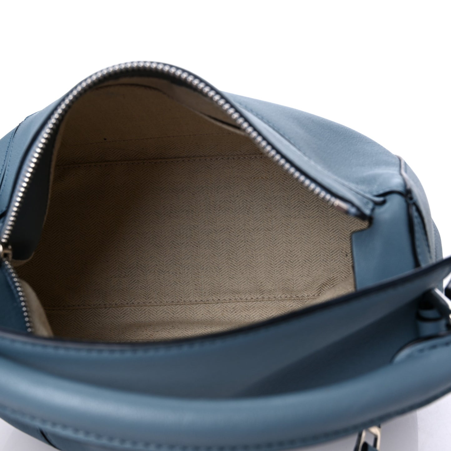 Calfskin Small Puzzle Bag Stone Blue