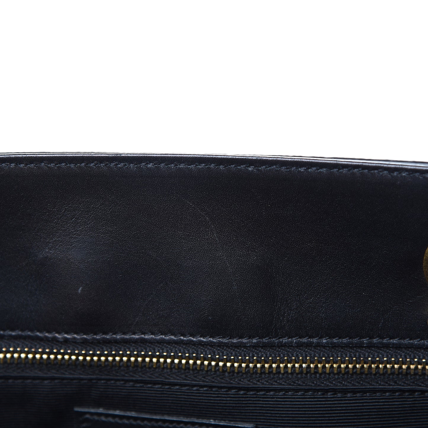 Soft Calfskin Monogram Cassandre Shopper Black