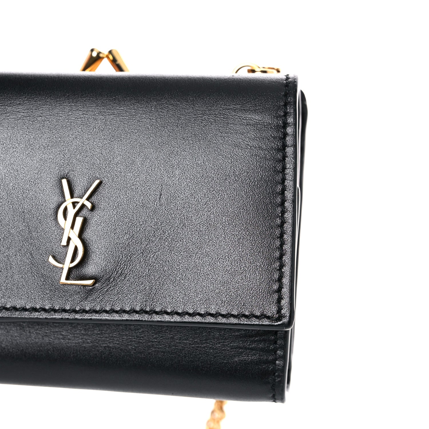 Saint Laurent Smooth Calfskin Monogram Rider Belt Bag Black 13 of 15