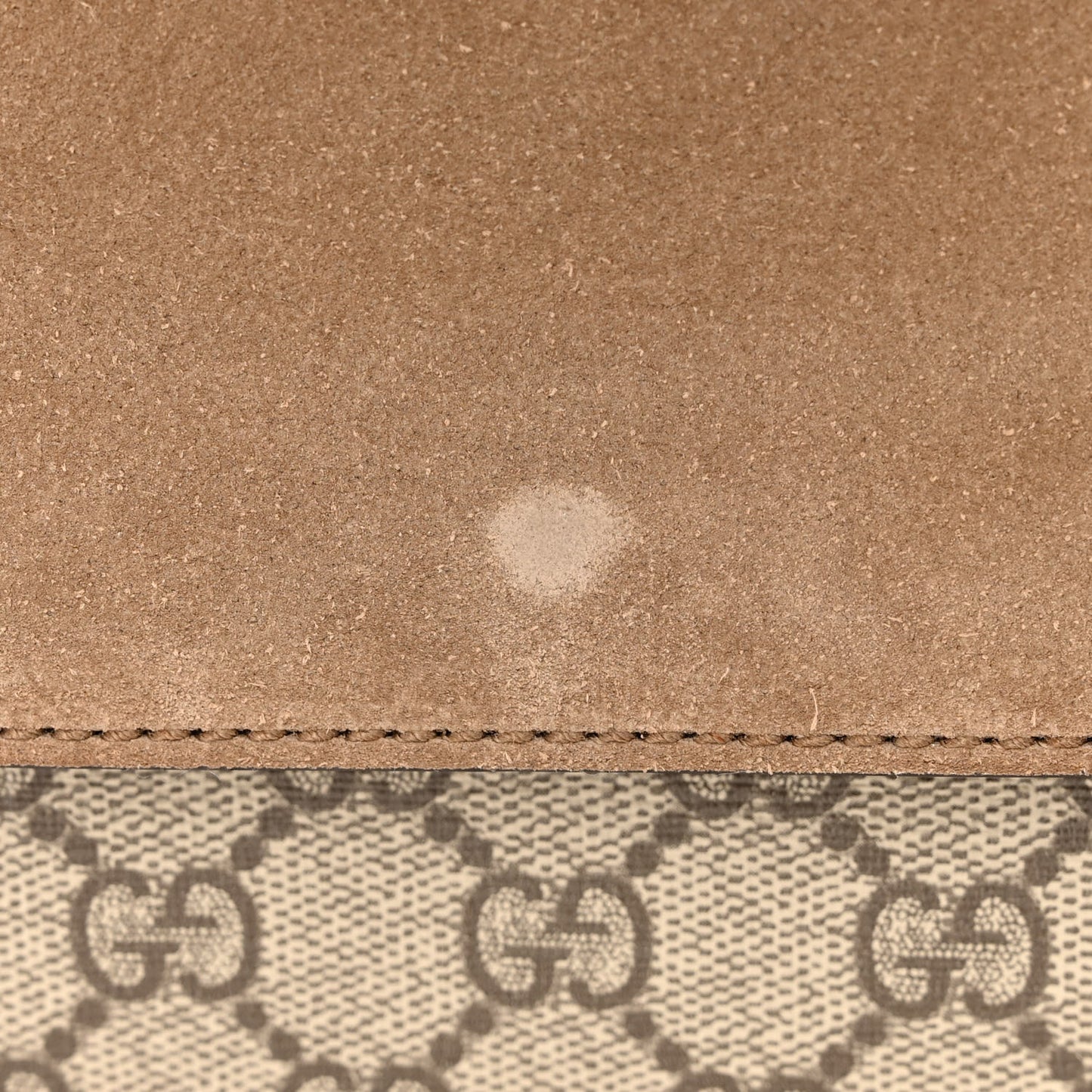 GG Supreme Monogram Small Dionysus Shoulder Bag Taupe