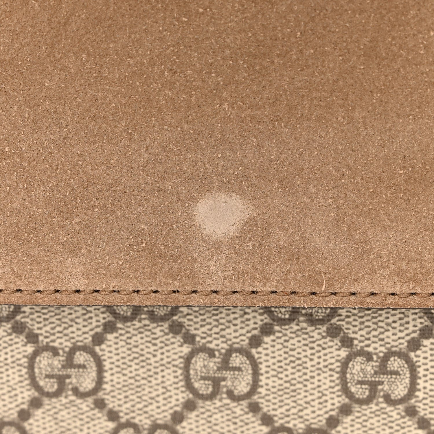 Gucci GG Supreme Monogram Small Dionysus Shoulder Bag Taupe 8 of 11