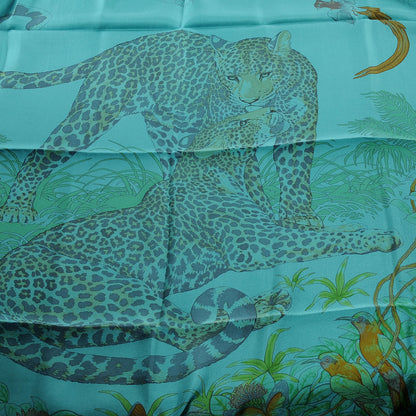 Hermes Silk Dip Dye Jungle Love Scarf 90 1 of 8
