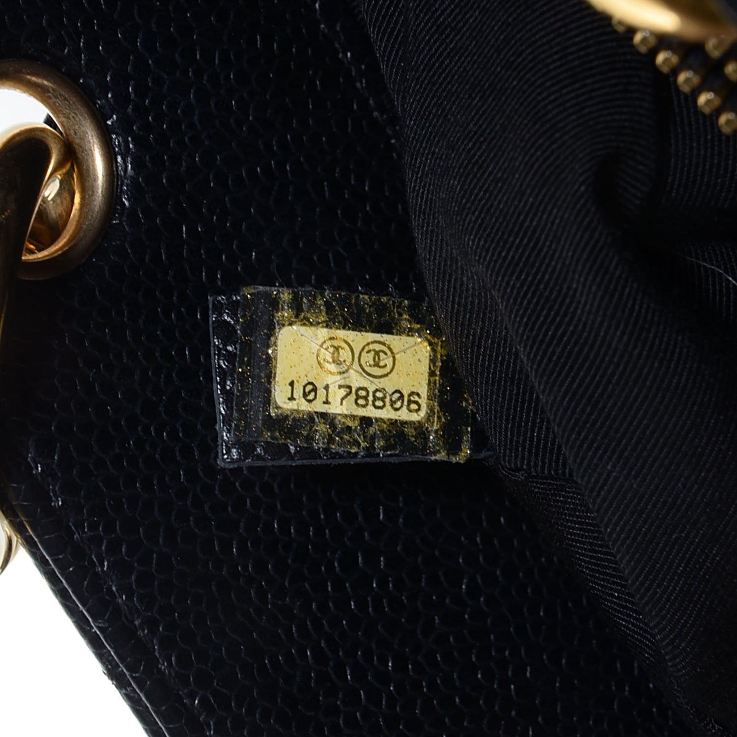 Chanel Caviar Quilted Grand Shopping Tote GST Black 7 of 7