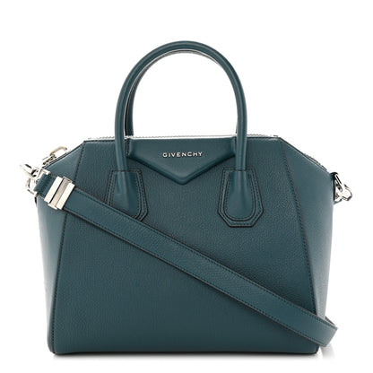 Givenchy Sugar Goatskin Small Antigona Oil Blue 1 of 10