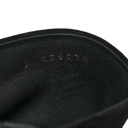 Chanel Suede Grosgrain CC Short Boots 35 Black 8 of 9