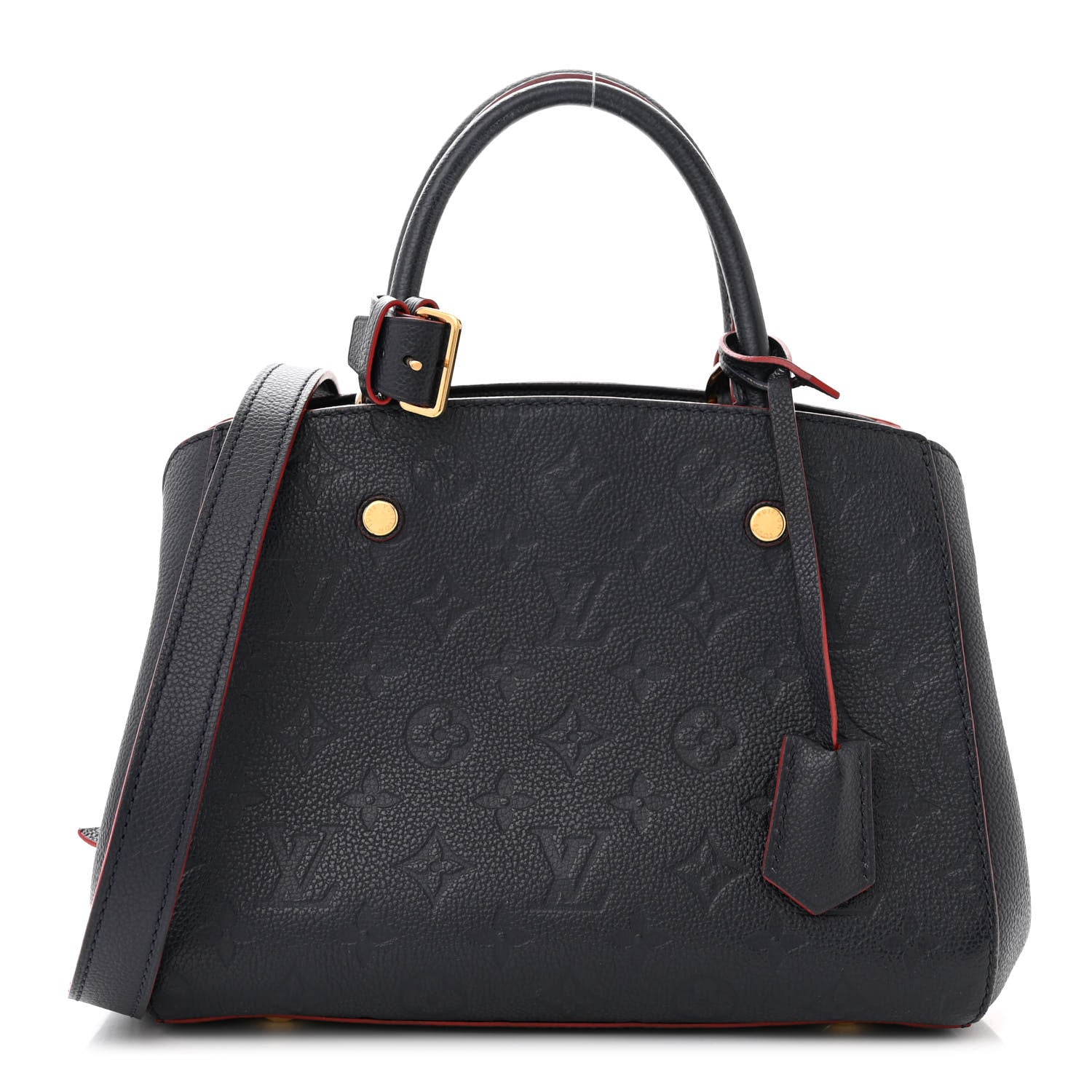 Louis Vuitton Empreinte Montaigne BB Marine Rouge 1 of 10
