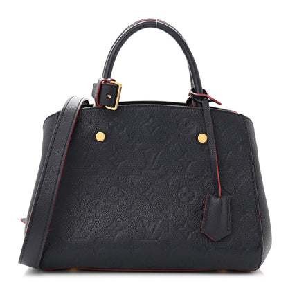Louis Vuitton Empreinte Montaigne BB Marine Rouge 1 of 10