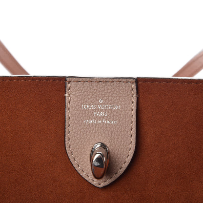 Louis Vuitton Calfskin Lockme Go Tote Vison 6 of 6