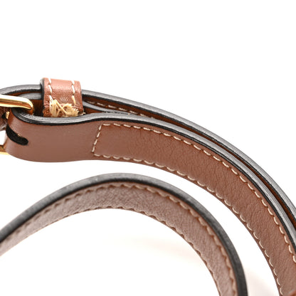 Celine Smooth Calfskin Cuir Triomphe Folco Crossbody Bag Tan 13 of 13