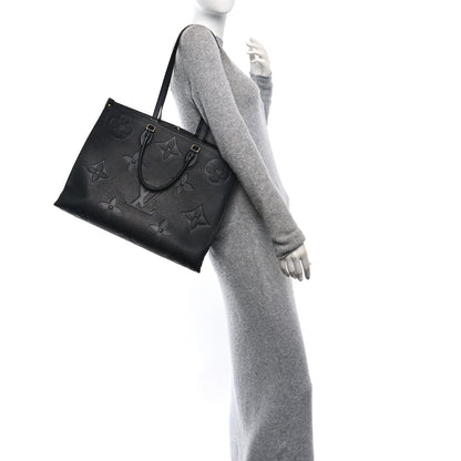 Louis Vuitton Empreinte Monogram Giant Onthego GM Black 2 of 9