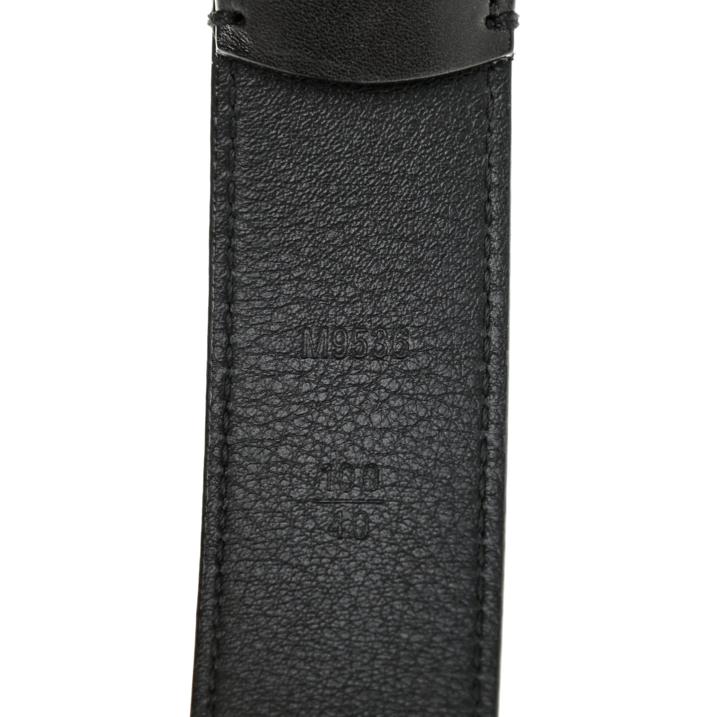 Calfskin Belt 100 40 Black