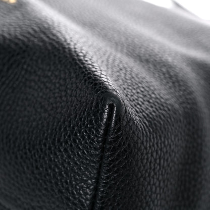 Burberry London Grainy Calfskin Medium Cale Hobo Black 10 of 27