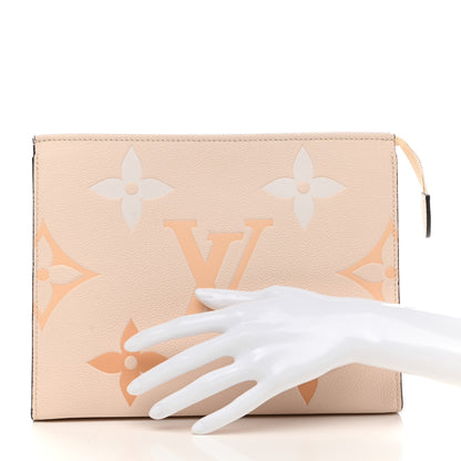 Louis Vuitton Empreinte Monogram Giant By The Pool Toiletry Pouch 26 Cream Saffron 2 of 7