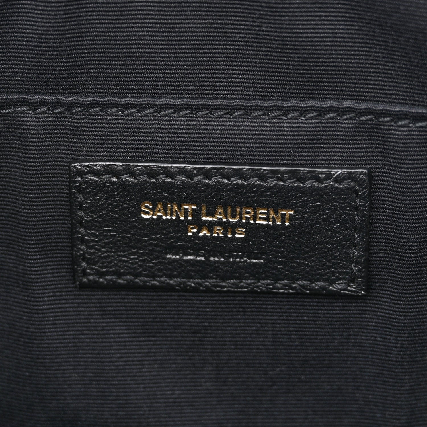 Saint Laurent Calfskin Matelasse Monogram Lou Camera Bag Navy 6 of 10