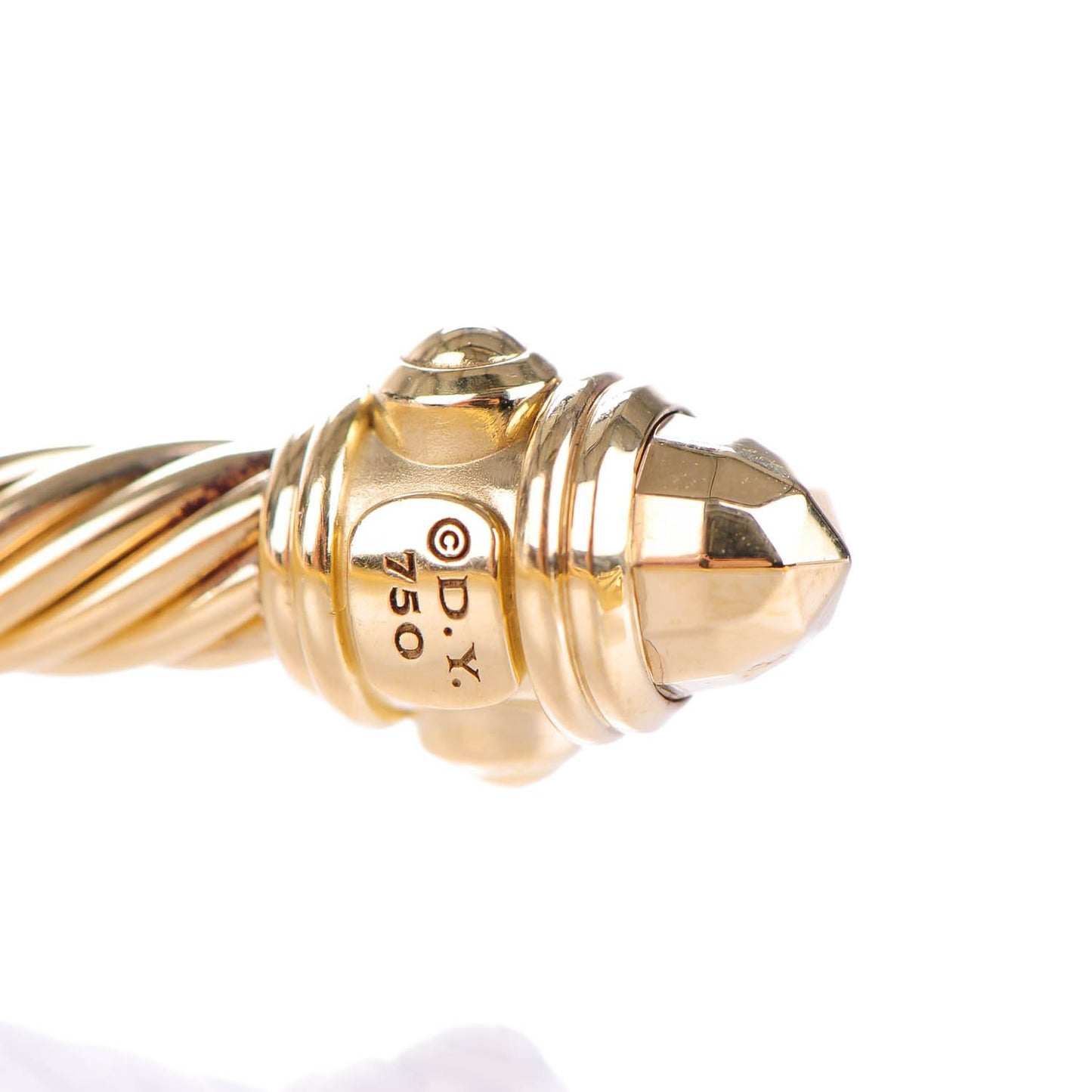 18K Yellow Gold 5mm Cable Renaissance Bracelet