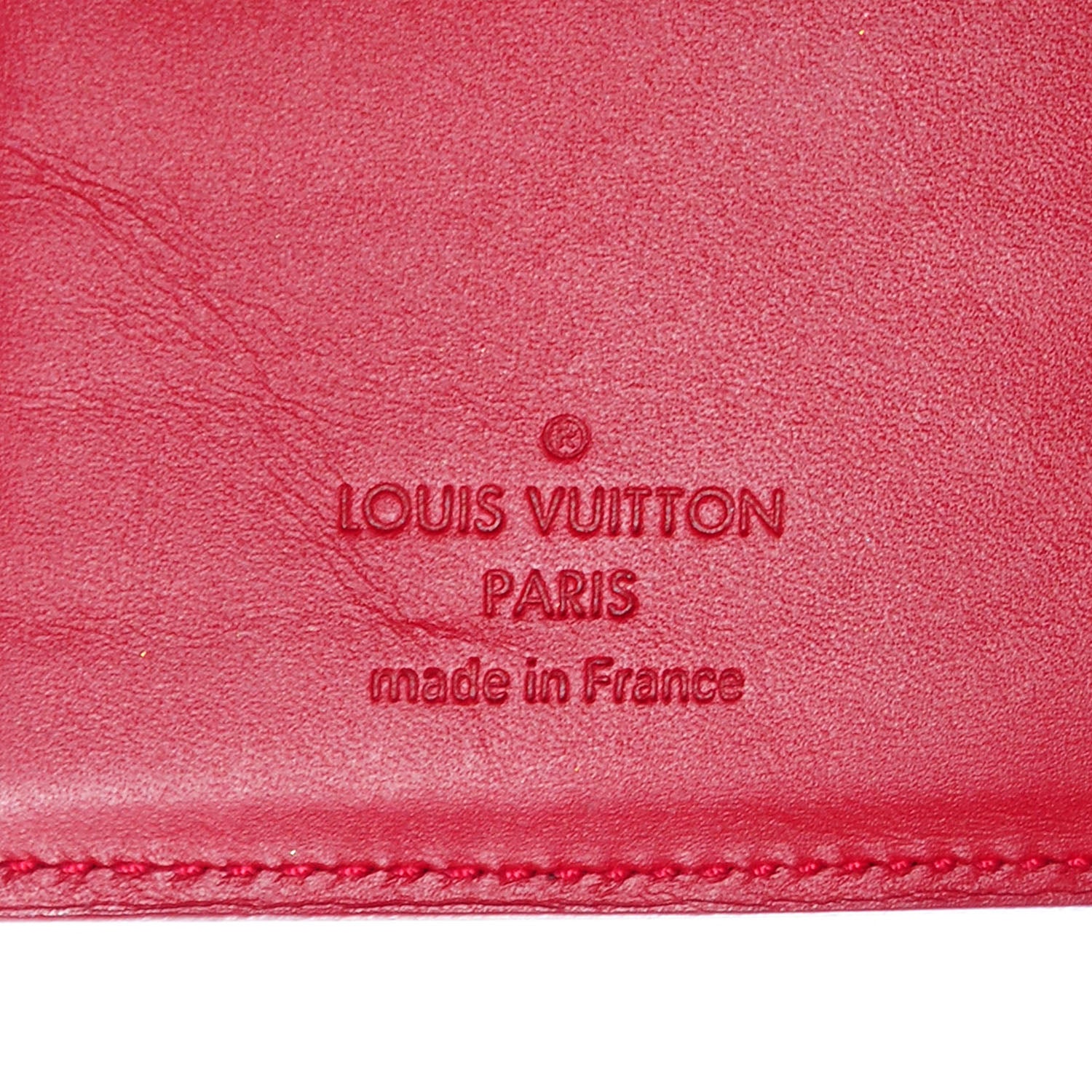 Louis Vuitton Vernis French Purse Wallet Pomme D'Amour 6 of 8