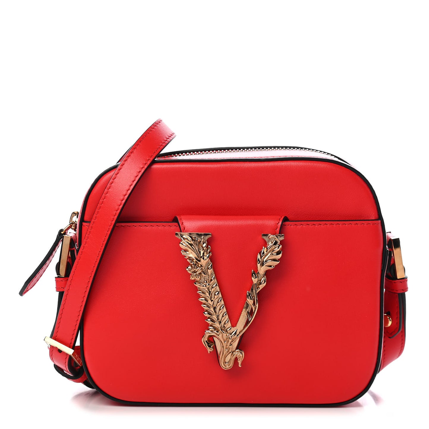 Vitello Virtus Camera Bag Red