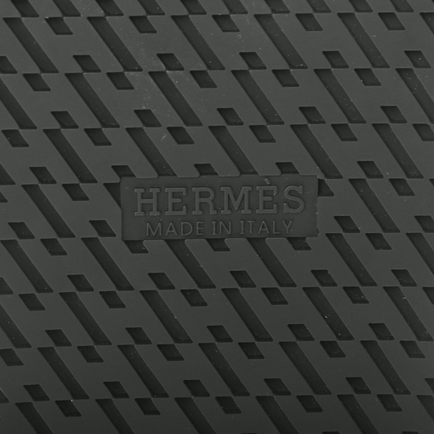 Hermes Veau Indios Woolskin Mens Chypre Sandals 42 Black Ecru 7 of 8