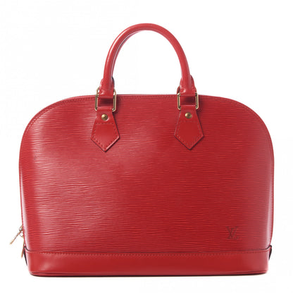 Louis Vuitton Epi Alma PM Castillan Red 1 of 10