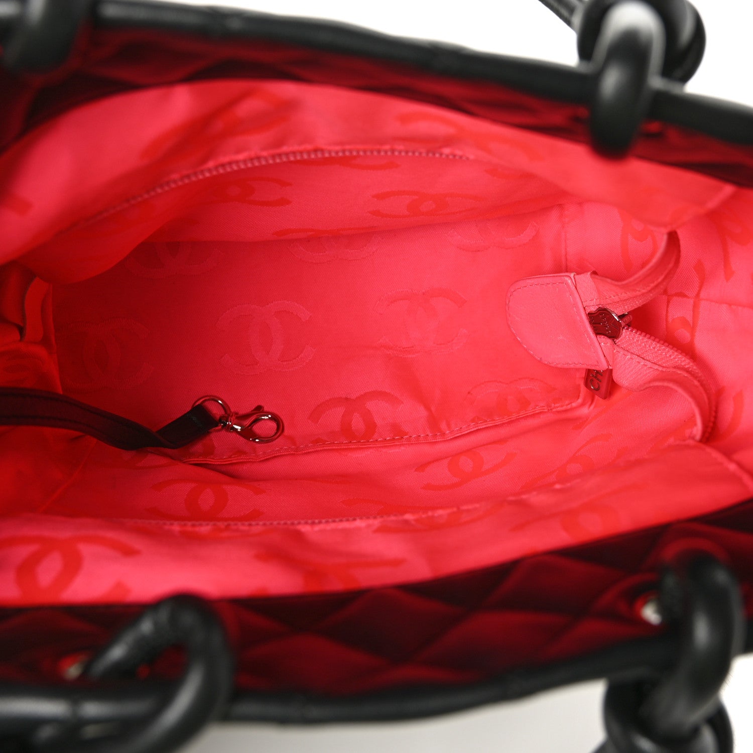 Chanel Calfskin Quilted Medium Cambon Tote Black 5 of 10