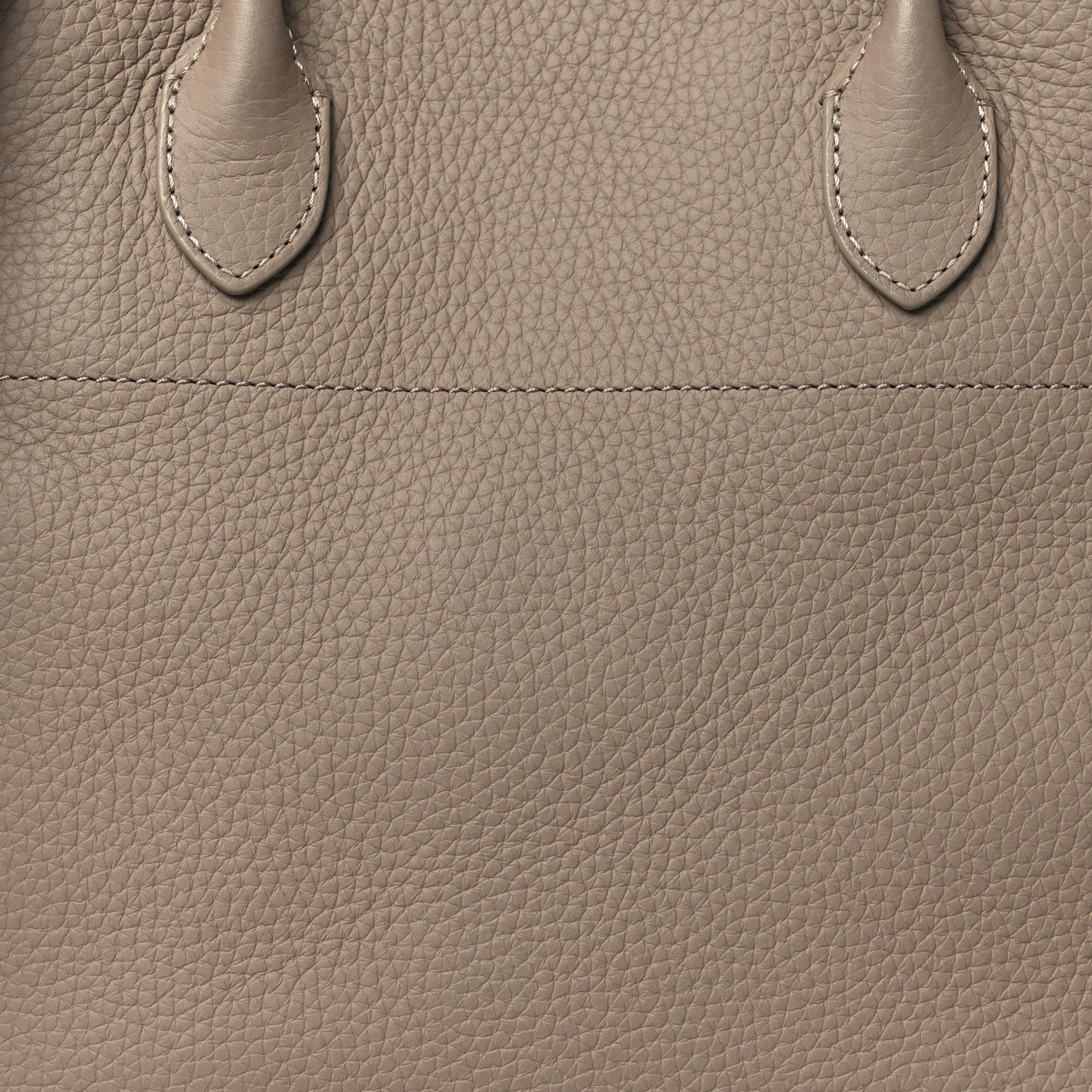 The Row Matte Grained Calfskin Soft Margaux 12 Dark Taupe 7 of 9