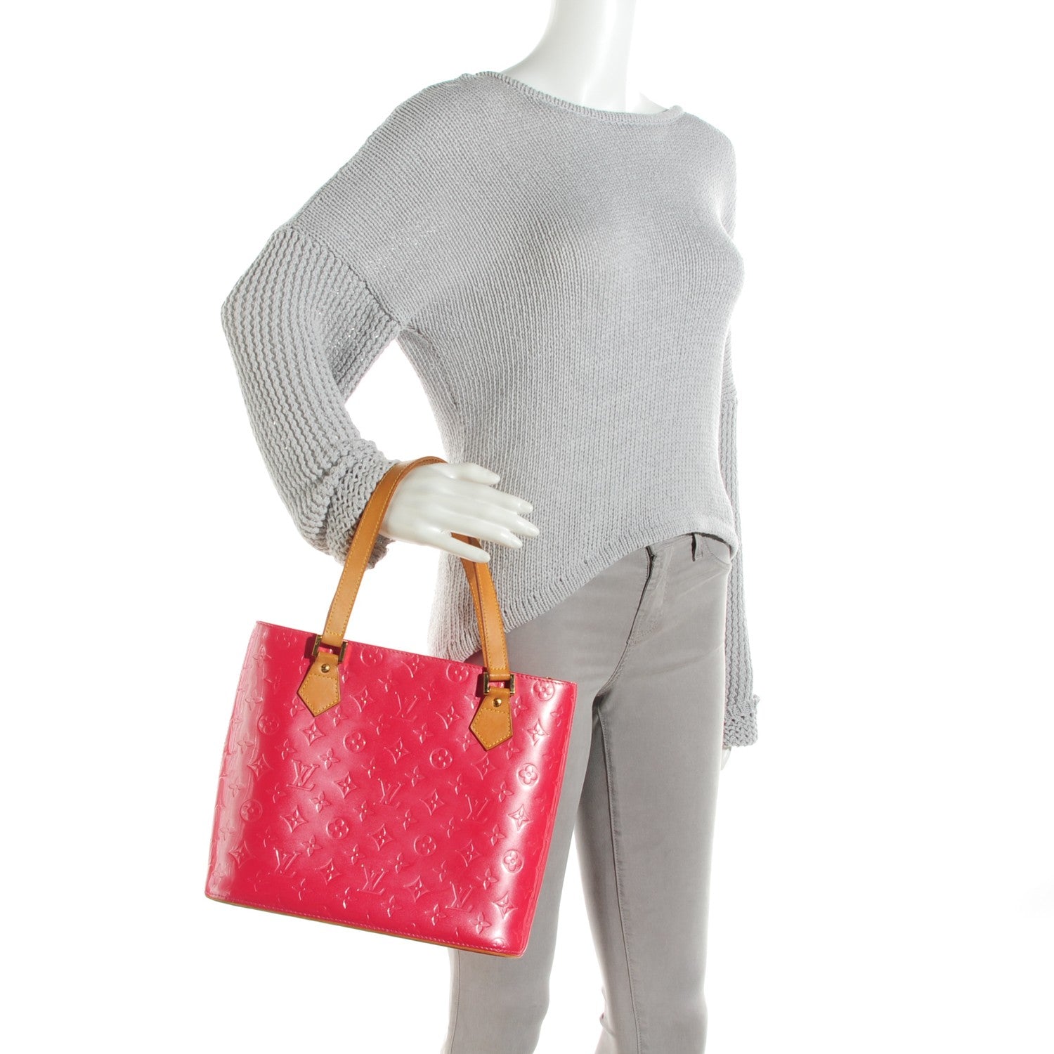 Louis Vuitton Vernis Houston Framboise 2 of 7
