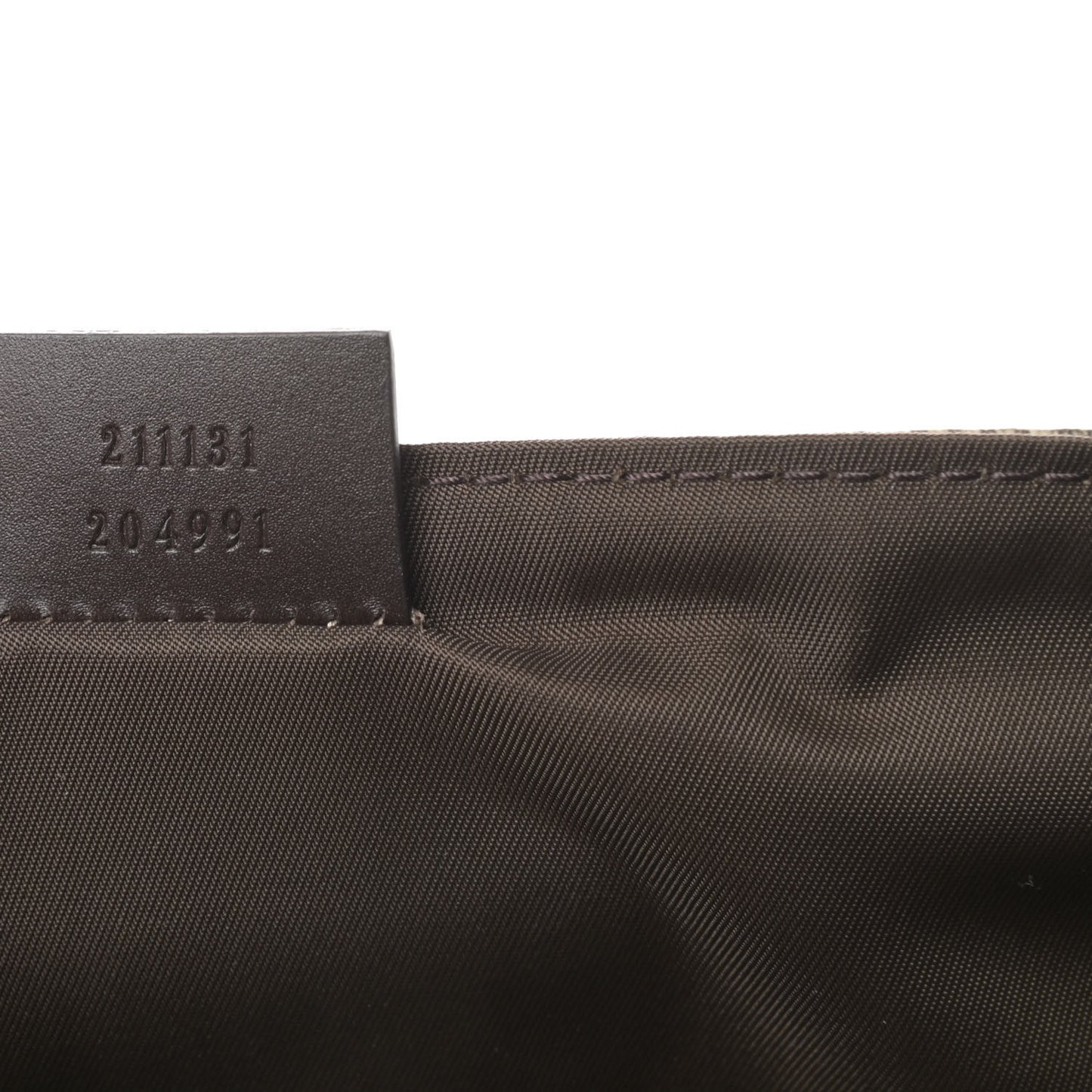 GG Plus Monogram Messenger Diaper Bag Dark Brown