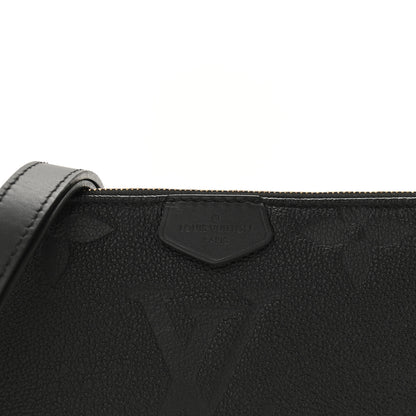 Louis Vuitton Empreinte Monogram Giant Multi Pochette Accessories Small Pochette Black 7 of 10