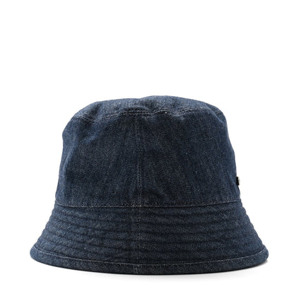 Prada Denim Re-Nylon Reversible Bucket Hat Blue Black 5 of 14