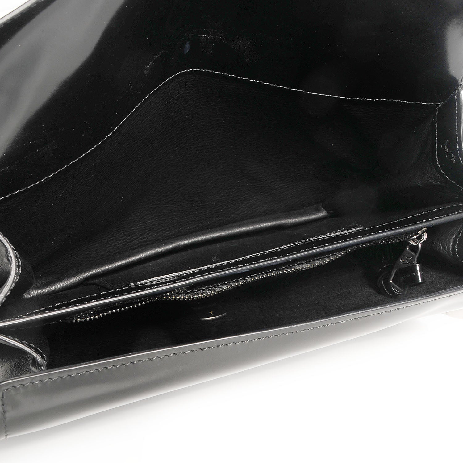Proenza Schouler Calfskin Medium Journal Shoulder Bag Black 7 of 11