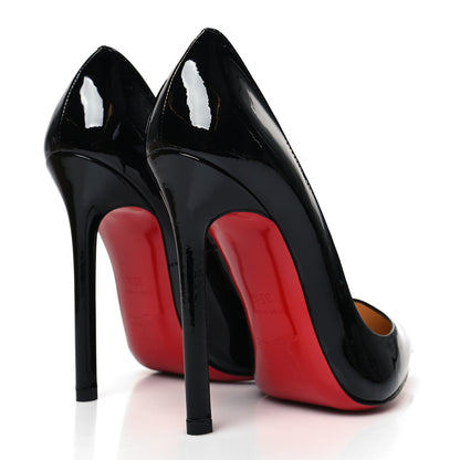 Christian Louboutin Patent Pigalle 120 Pumps 35.5 Black 4 of 8