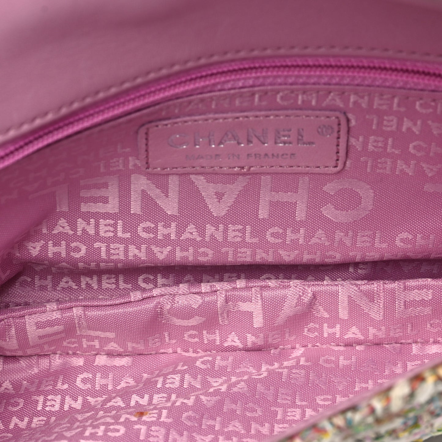 Tweed CC Flap Multicolor