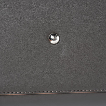 Fendi Vitello Dolce Century Petite 3Jours Tote Carbone 16 of 16