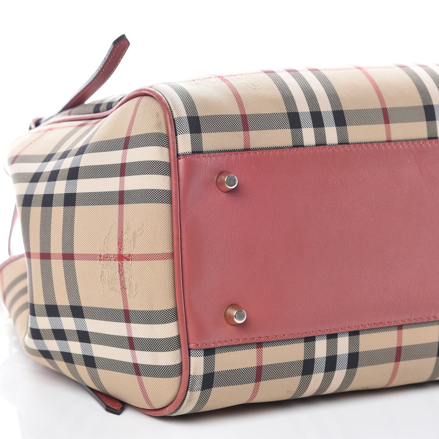 Horseferry Check Small Canterbury Tote Antique Rose