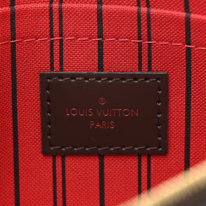 Louis Vuitton Damier Ebene Neverfull MM GM Pochette 6 of 6