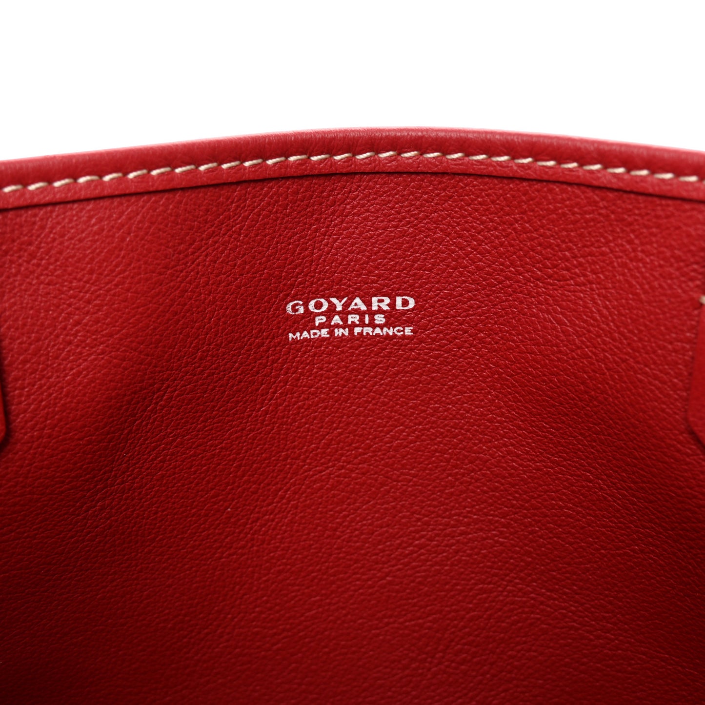 Goyardine Reversible Mini Anjou Red