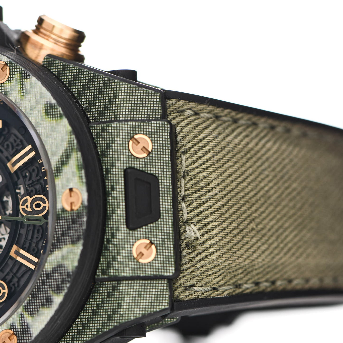 Carbon Rubber 45mm Big Bang Unico Limited Edition Automatic Watch Black 411.YG.1198.NR.ITI16