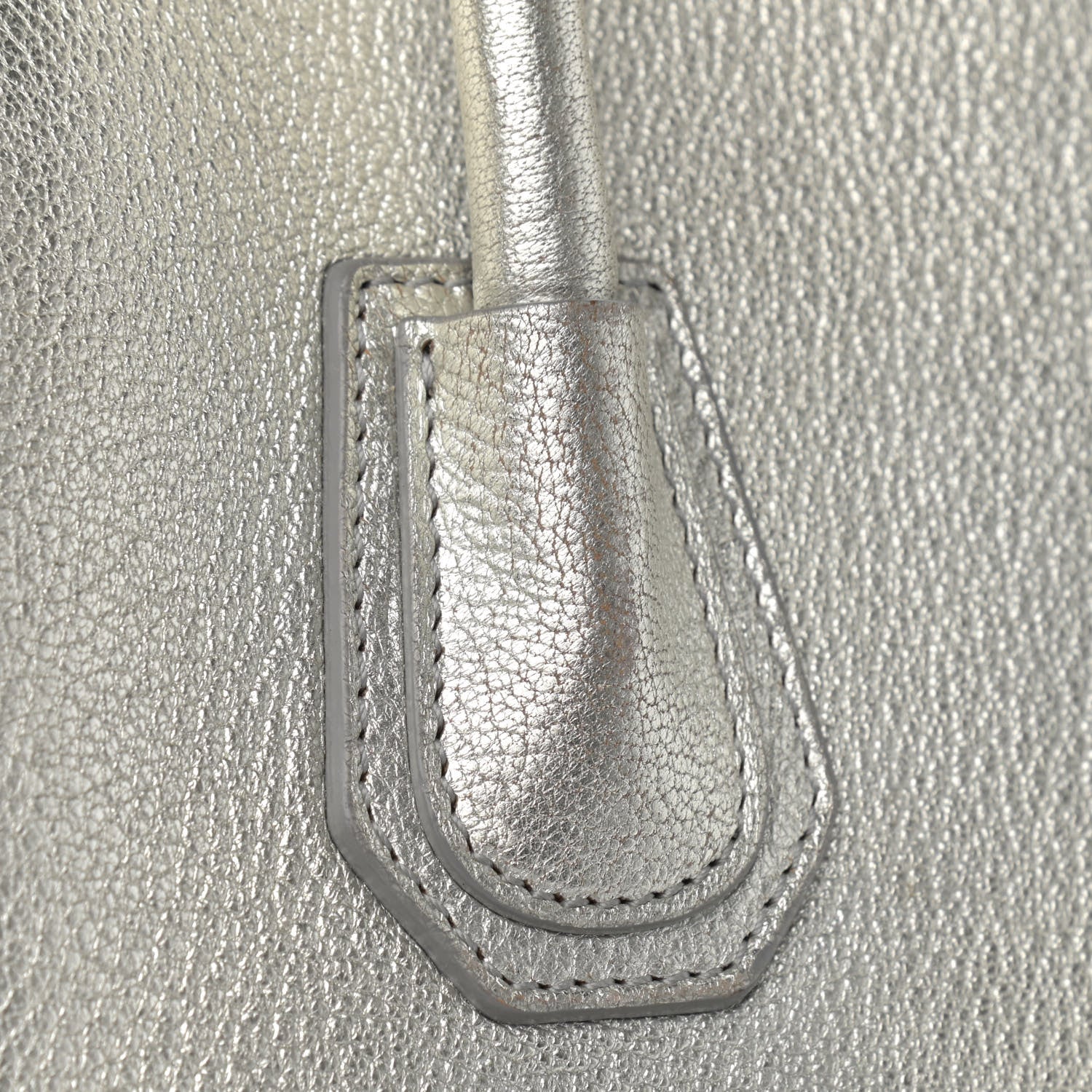 Givenchy Metallic Sugar Goatskin Small Antigona Silver 15 of 25