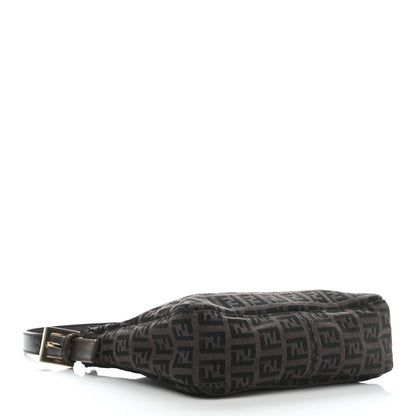 Fendi Zucchino Mini Pochette Tobacco Moro 4 of 12