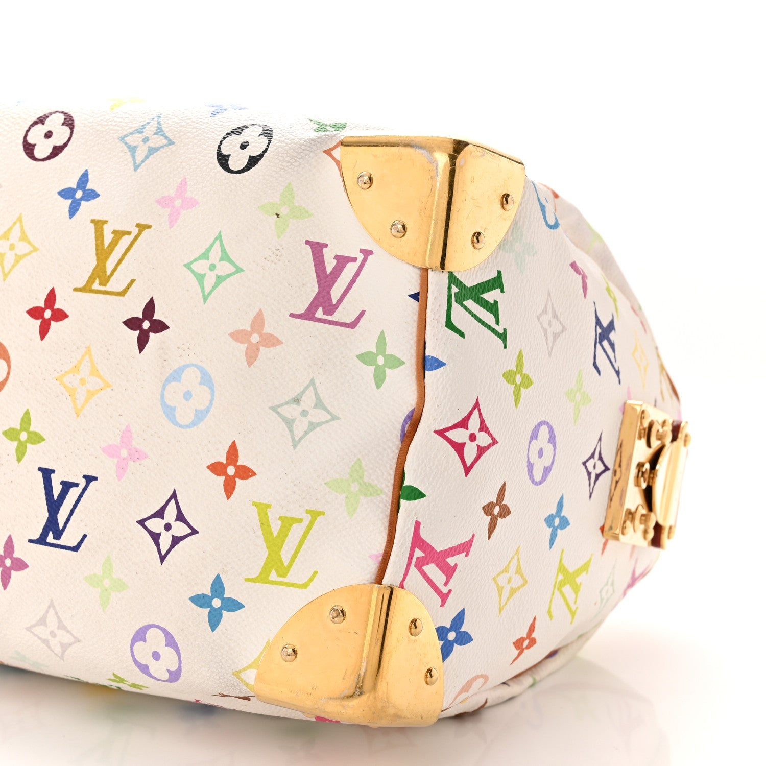 Louis Vuitton LOUIS VUITTON Monogram Multicolor Speedy 30 White 8 of 14