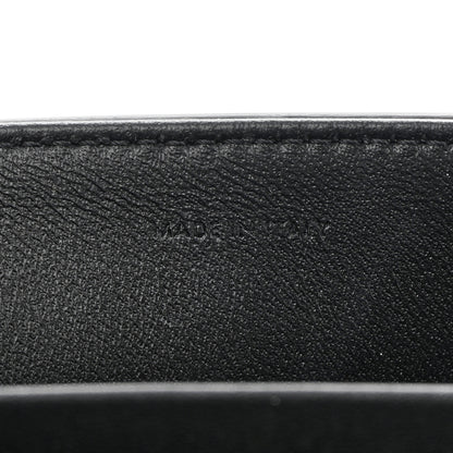 Celine Shiny Calfskin Triomphe Chain Shoulder Bag Black 7 of 10