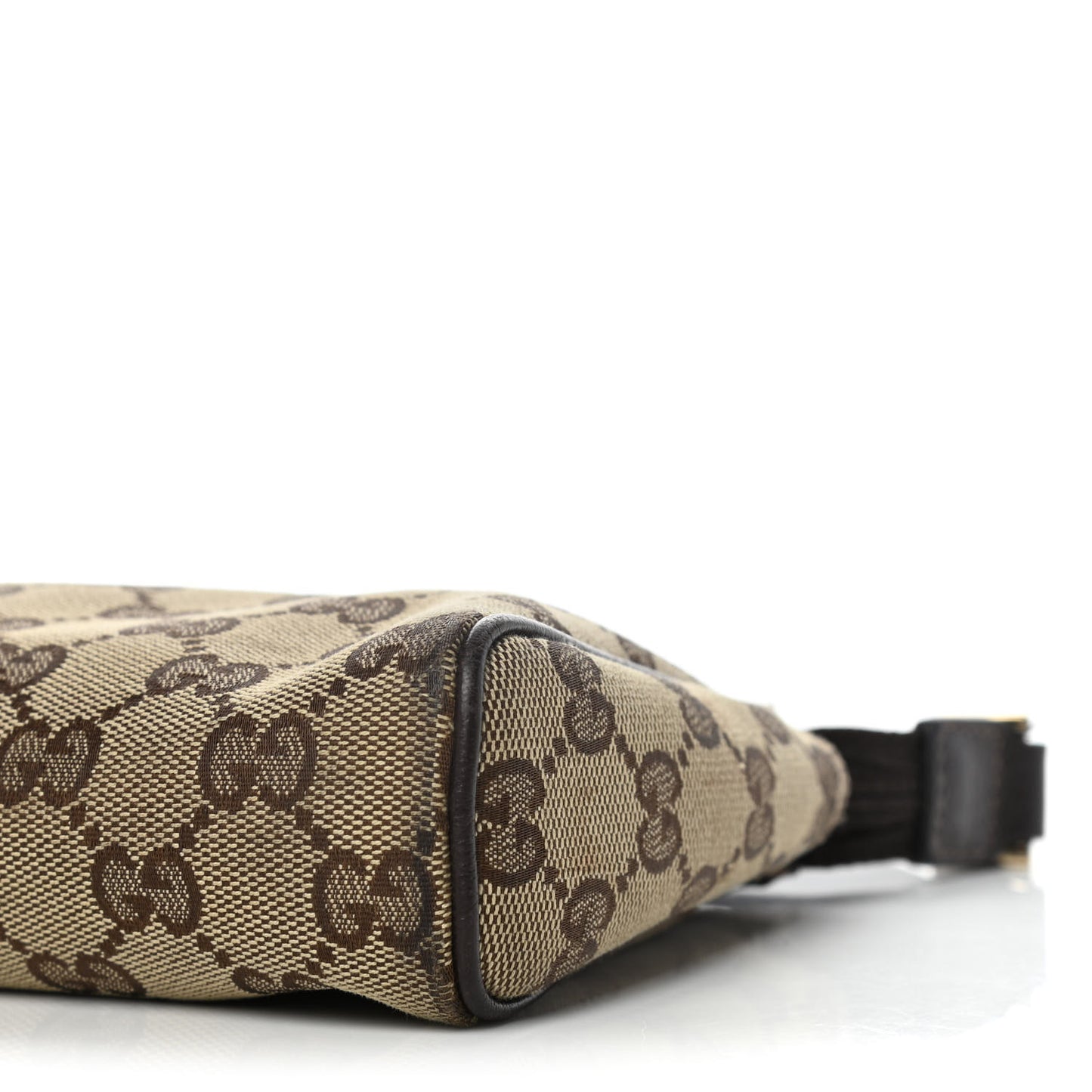Monogram D Ring Cosmetic Case Brown