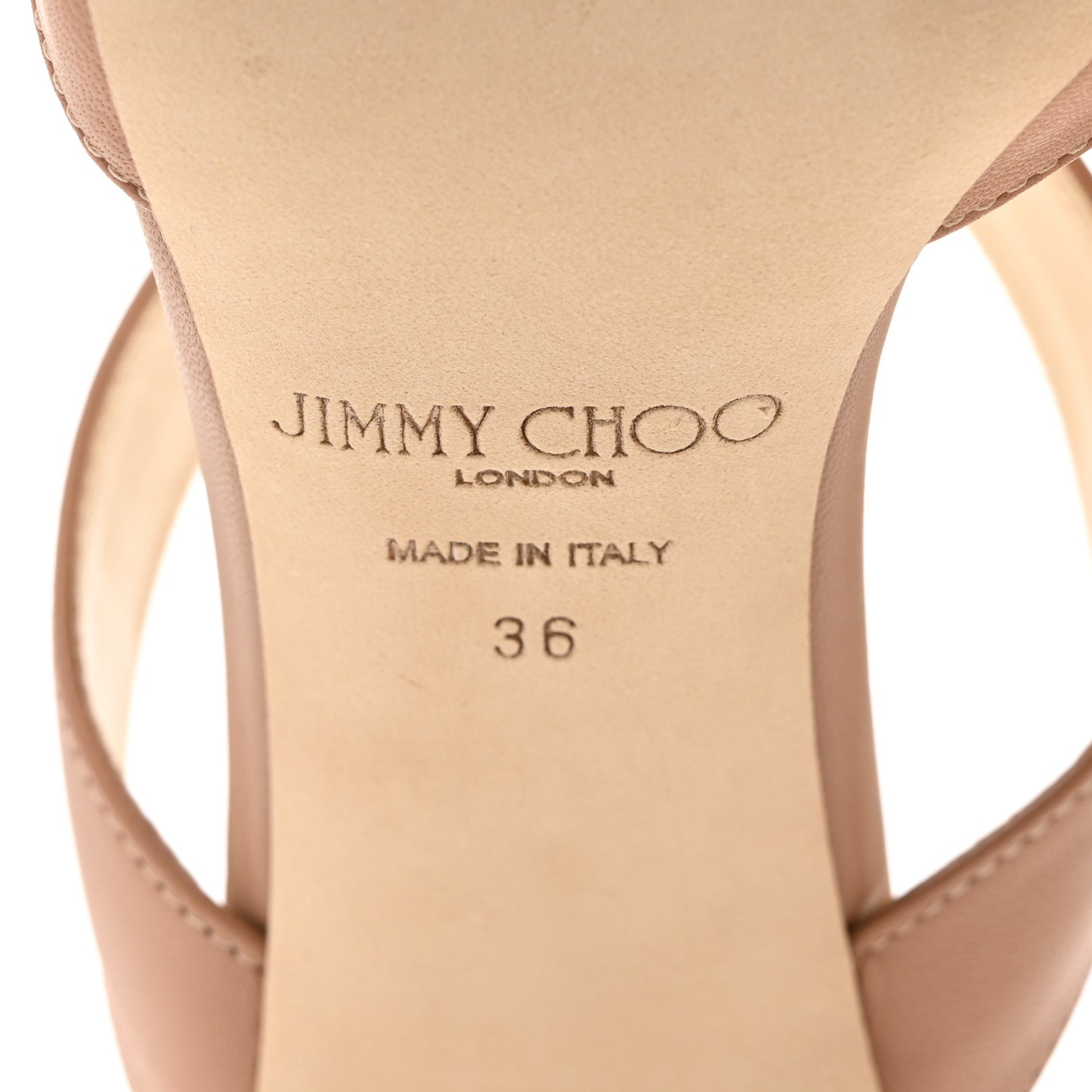 Calfskin Cheri Ankle Strap 85 Pumps 36 Powder Pink