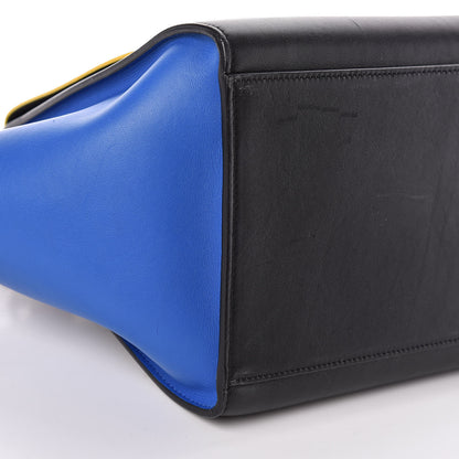Celine Smooth Calfskin Tri-color Small Trapeze Sunflower 7 of 21